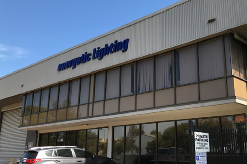 Energetic lighting LED Warehouse 2014